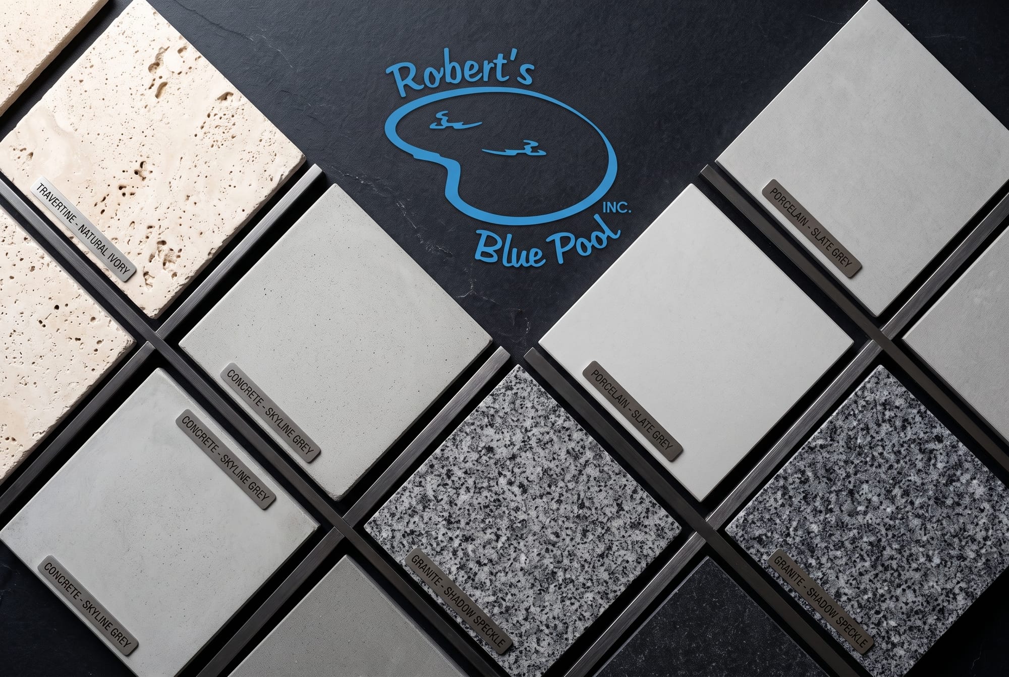 Close-up of pool coping materials showing thermal expansion joints and sealant deterioration in Miami sun